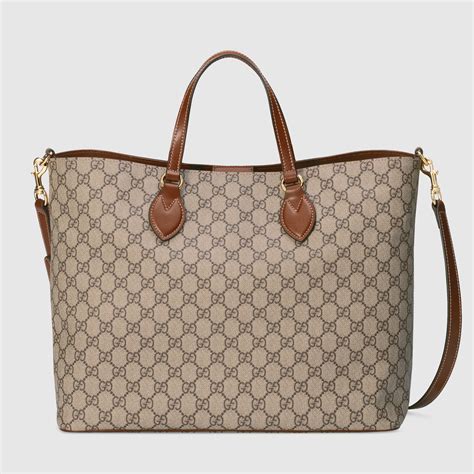 gucci gg supreme mens|gucci gg supreme reversible tote.